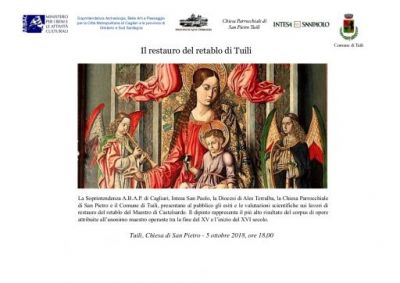 Il retablo di Tuili